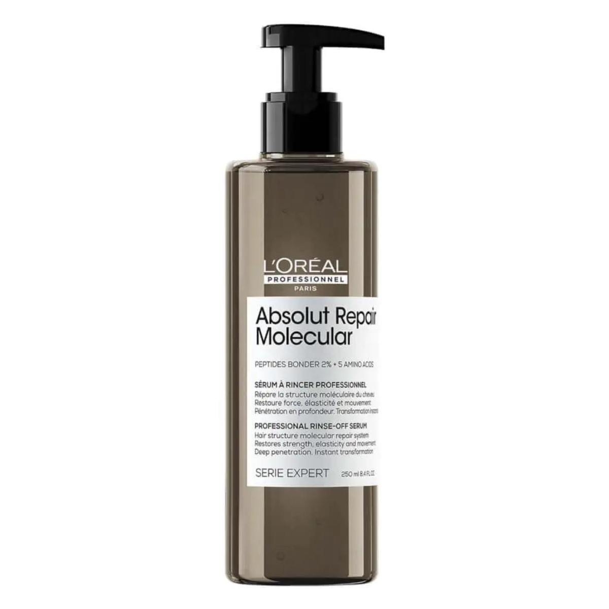 L'Oréal Professionnel Absolut Repair Molecular Deep Molecular Repairing Hair Rinse-off Serum for Damaged Hair 250ml 