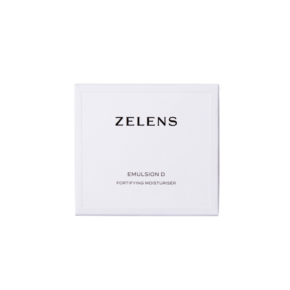 Zelens Emulsion D Fortifying Moisturiser packaging 