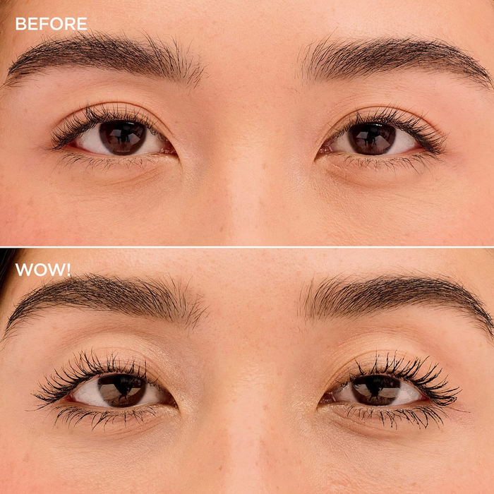 Benefit Fan Fest Mascara before and after 