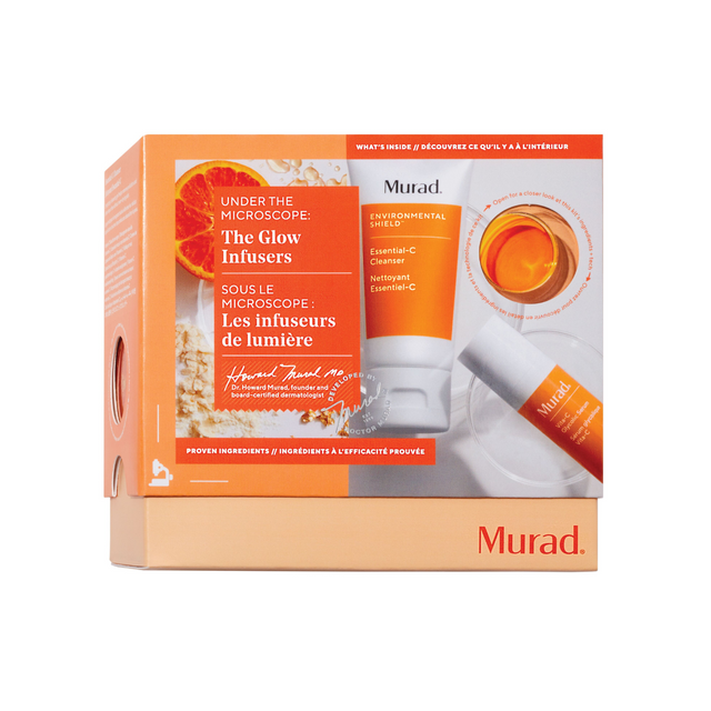 Murad Under the Microscope: The Glow Infusers Gift Set packaging 