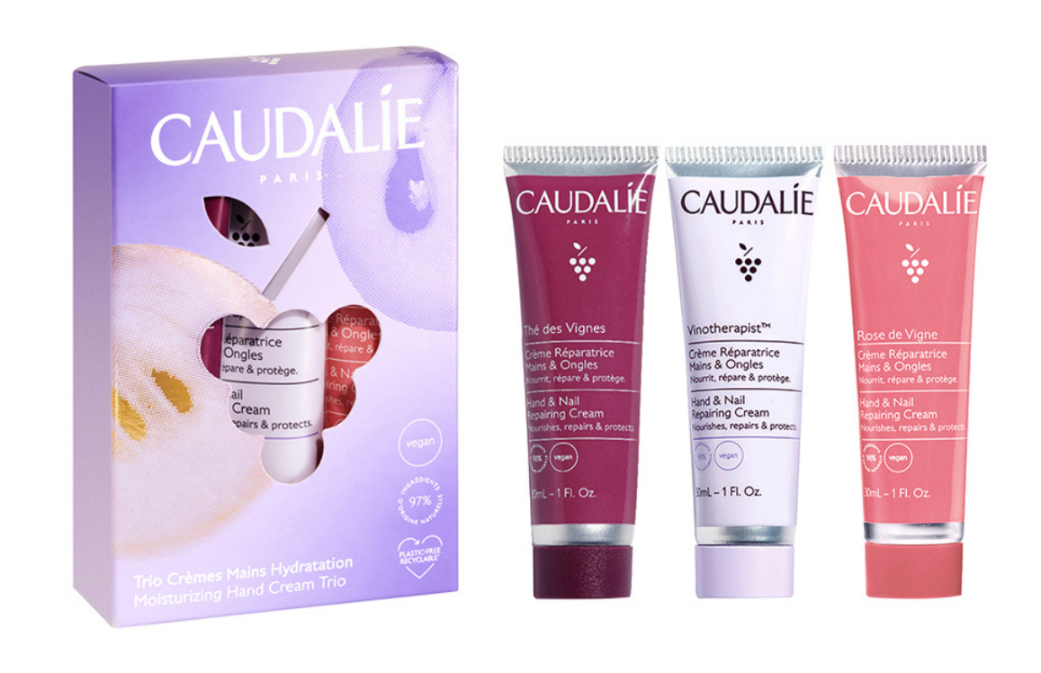 Caudalie Hand Cream Trio Gift Set SAVE 33%