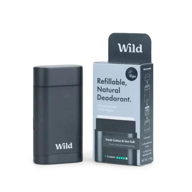 Wild Men Black Case & Cotton Sea Salt