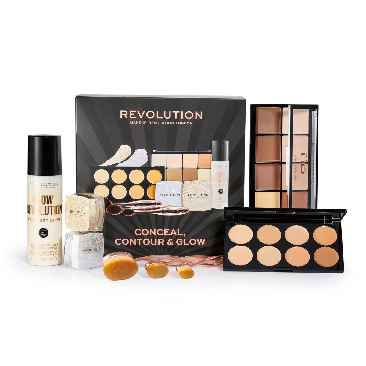 Revolution Conceal, Contour & Glow Gift Set