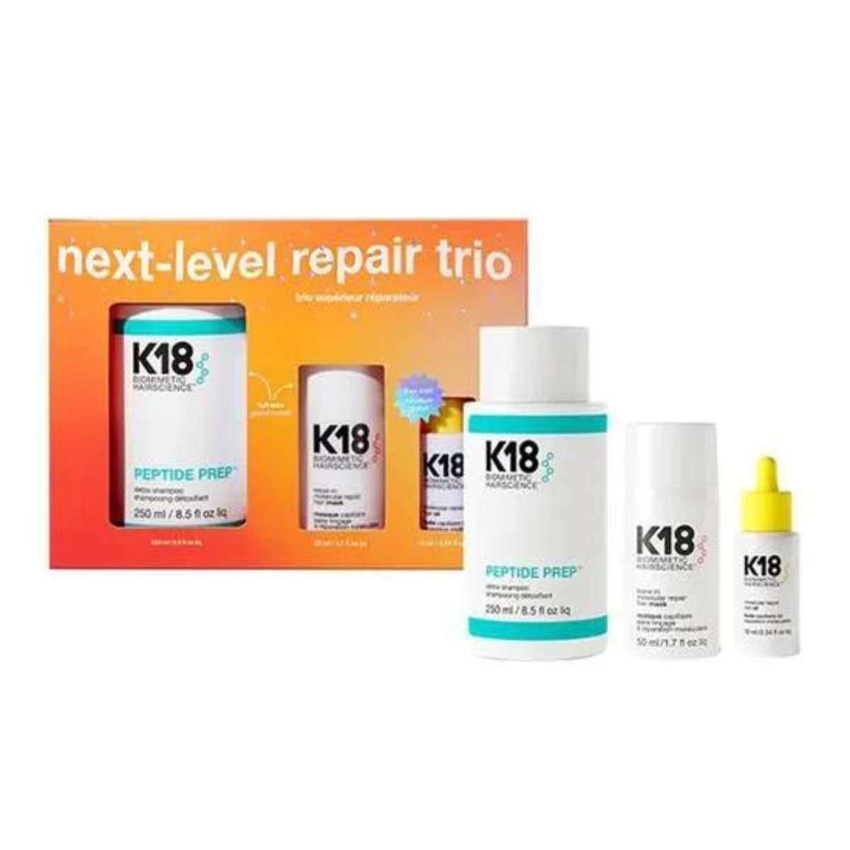 K18 Limited Edition Next Level Repair Trio Gift Set