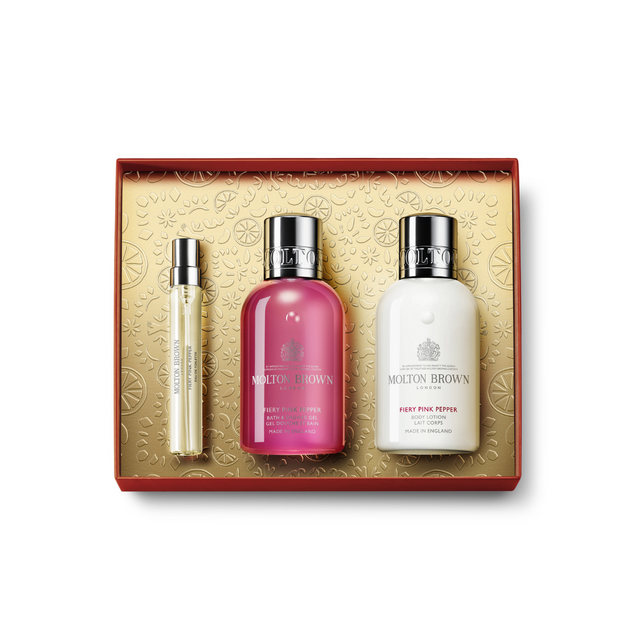 Molton Brown Fiery Pink Pepper Travel Gift Set