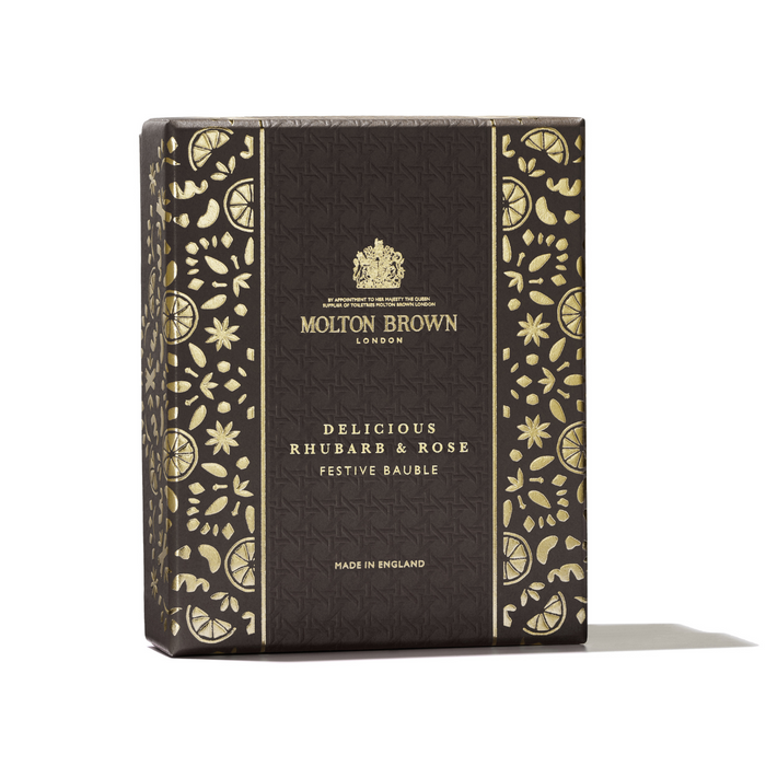 Molton Brown Delicious Rhubarb & Rose Festive Bauble