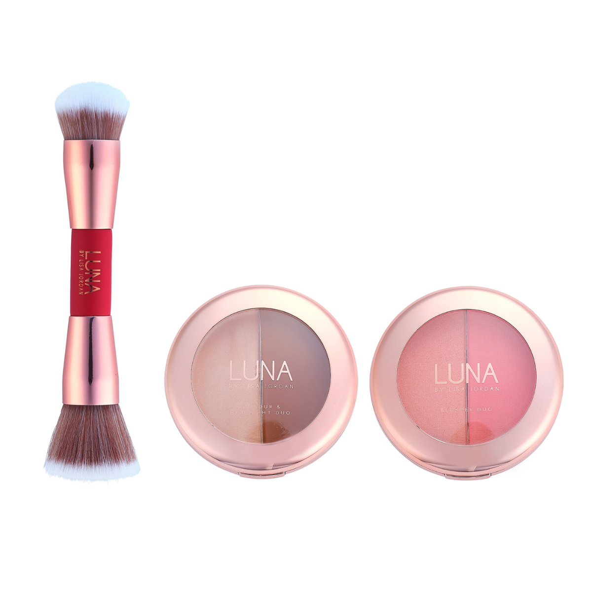 Luna By Lisa Jordan Cheek to Sleek Gift Set