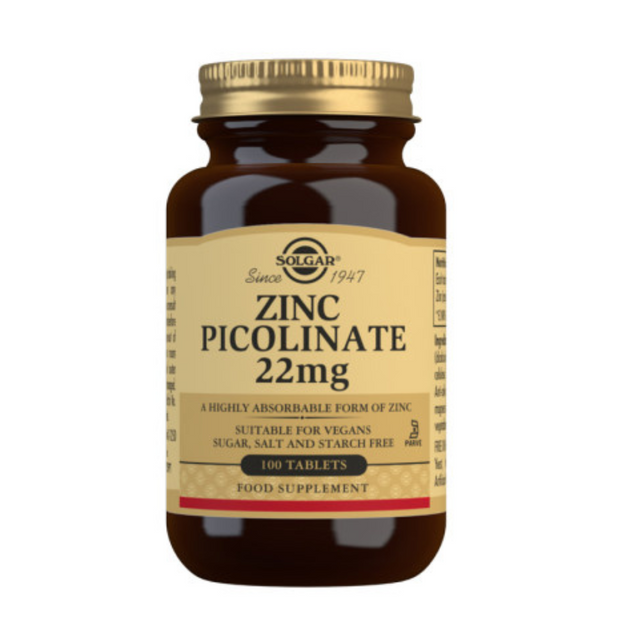 Solgar Zinc Picolinate 22 mg