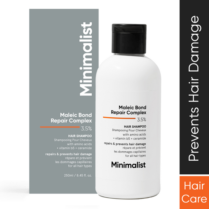 Minimalist Maleic Bond Repair Complex 3.5% Shampoo 