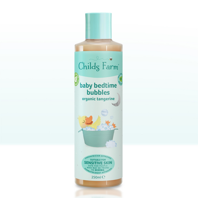 Childs Farm Baby Bedtime Bubbles Organic Tangerine