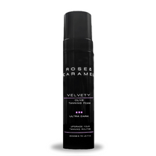 Rose & Caramel Velvety Dark Olive Self Tanning Mousse Ultra Dark