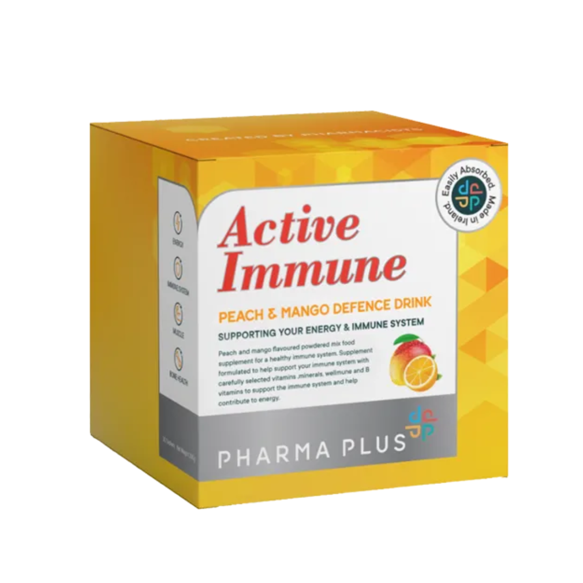 Pharma Plus Active Immune Peach &Mango Defence drink