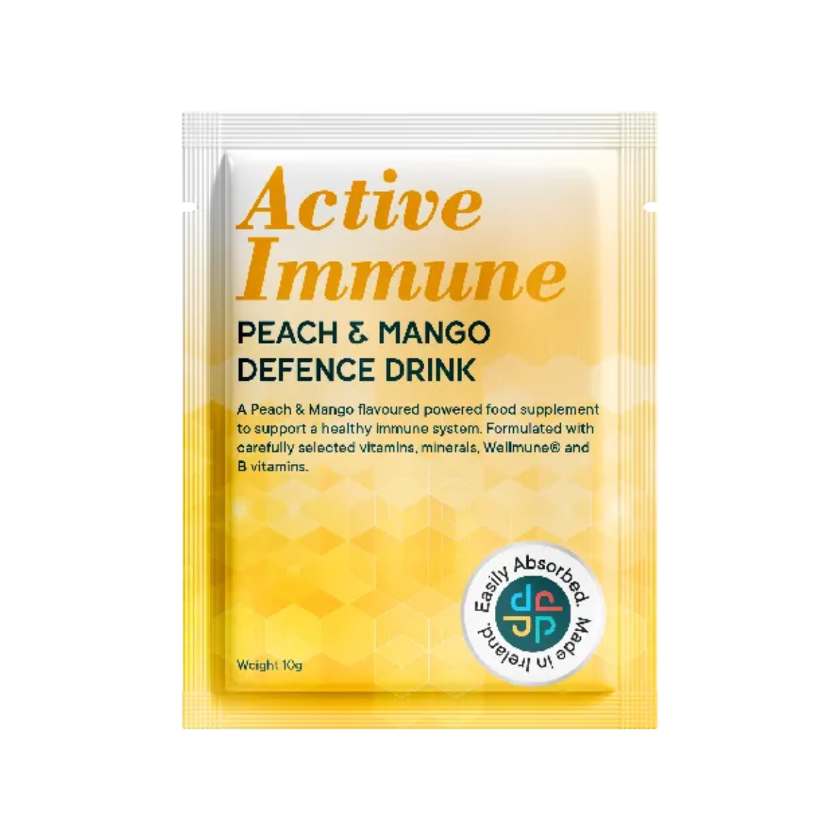 Pharma Plus Active Immune Peach &Mango Defence drink Media single pack