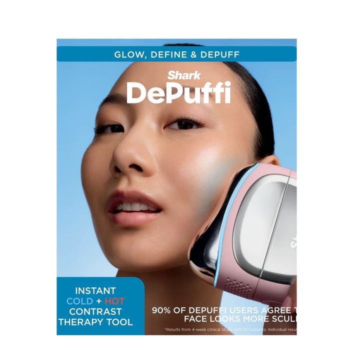 Shark DePuffi Contrast Therapy Sculpting Tool - Peony Pink