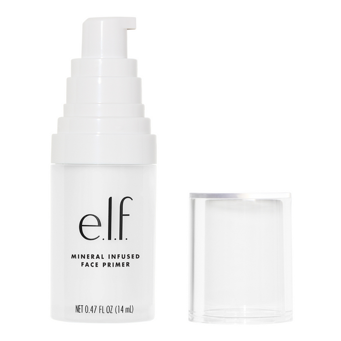 e.l.f. mineral infused face primer clear uncapped  