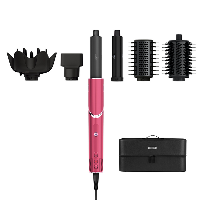 Shark FlexStyle Limited Edition Malibu Pink 5-in-1 Air Styler & Hair Dryer Gift Set