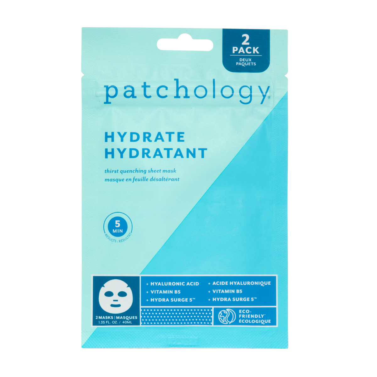 Patchology FlashMasque Hydrate 2-Pack