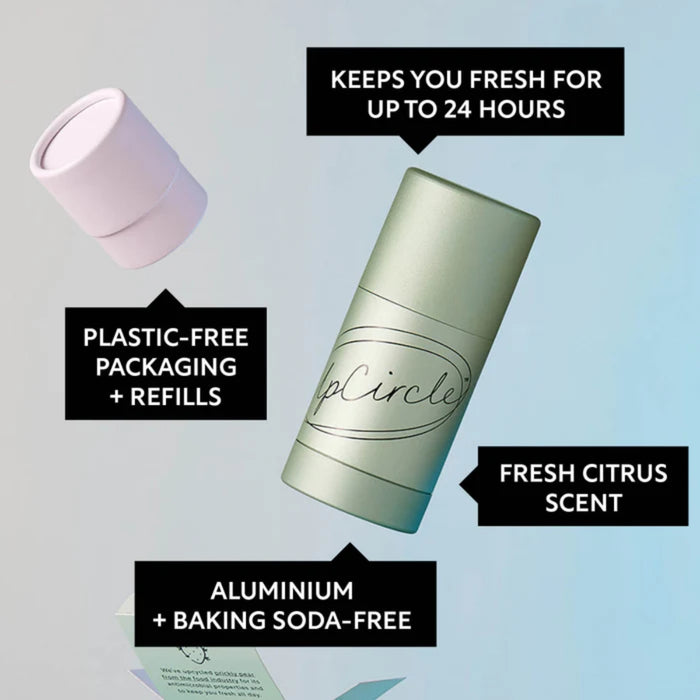UpCircle Beauty Deodorant Refill with Macadamia + Bergamot - 1 refill (no case) 41g