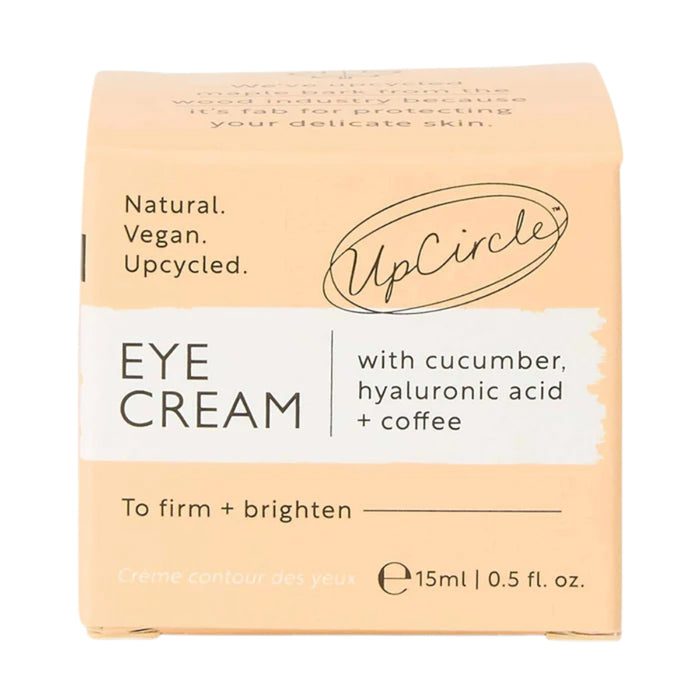UpCircle Beauty  Eye Cream with Cucumber, Hyaluronic Acid + Coffee 15ml