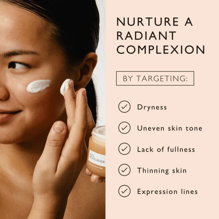 UpCircle Beauty Face Moisturiser with Vitamin E + Aloe Vera 60ml