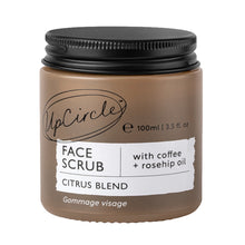 UpCircle Beauty Face Scrub with Coffee + Rosehip Oil - Citrus Blend 100ml