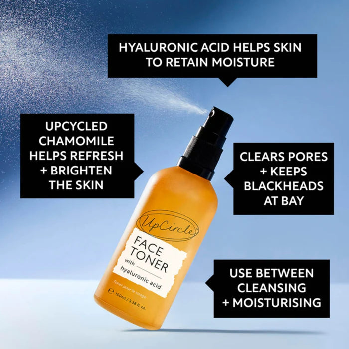 UpCircle Beauty Face Toner with Hyaluronic Acid 100ml