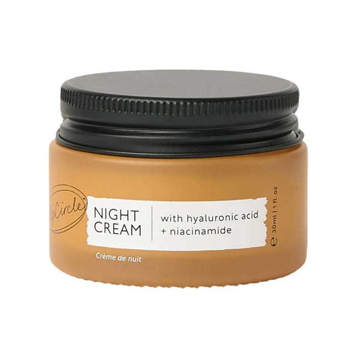 UpCircle Beauty Night Cream with Hyaluronic Acid + Niacinamide - Travel Size