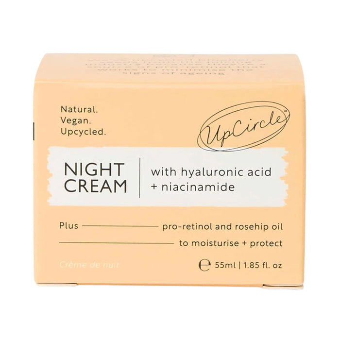 UpCircle Beauty Night Cream with Hyaluronic Acid + Niacinamide 55ml