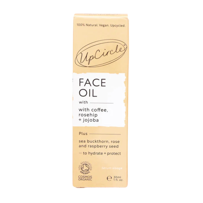 UpCircle Beauty Organic Face Oil with Coffee + Rosehip Oil 30ml