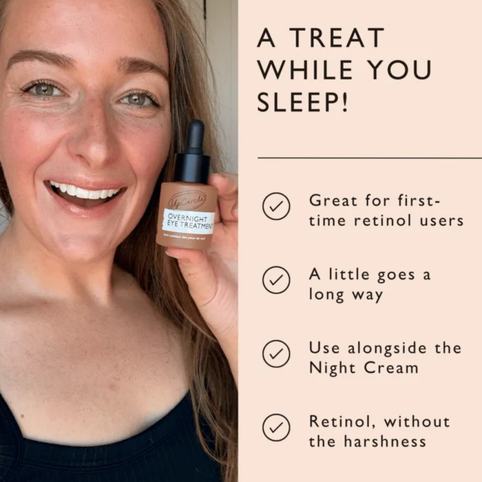 UpCircle Beauty Overnight Eye Treatment with Retinol Exosomes 18 ml