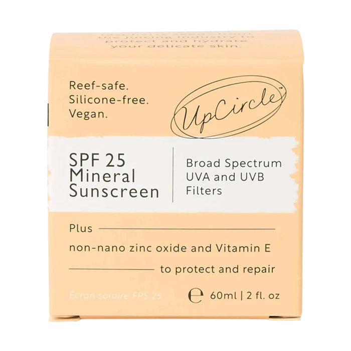 UpCircle Beauty SPF 25 Mineral Sunscreen 60ml