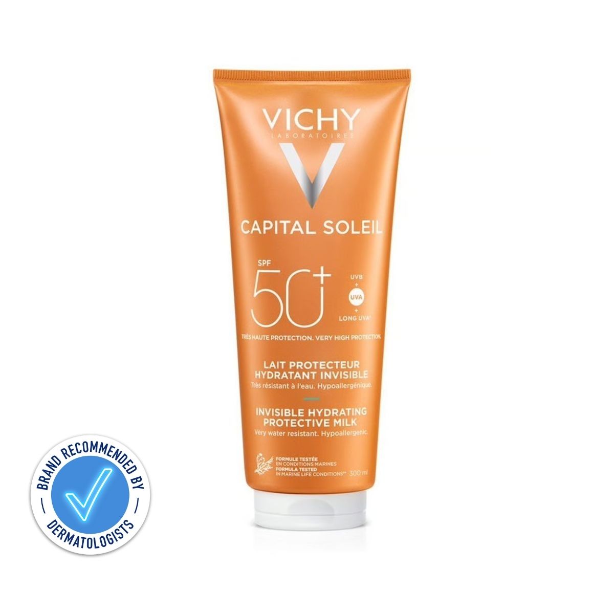 Vichy Capital Soleil Hydrating Fresh Sun Protection Milk SPF50+ for Face & Body