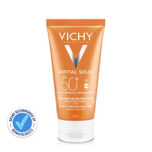 VICHY Capital Soleil Velvet Finish UVA + UVB Facial Sun Protection SPF50+ 50ml
