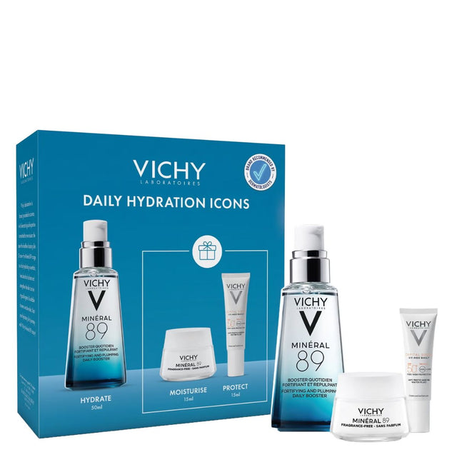 VICHY Mineral 89 Hyaluronic Acid Daily Hydration Gift Set  
