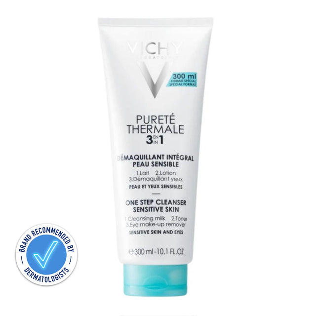VICHY Pureté Thermale One Step Fresh Cleansing Gel For Sensitive Skin & Eyes