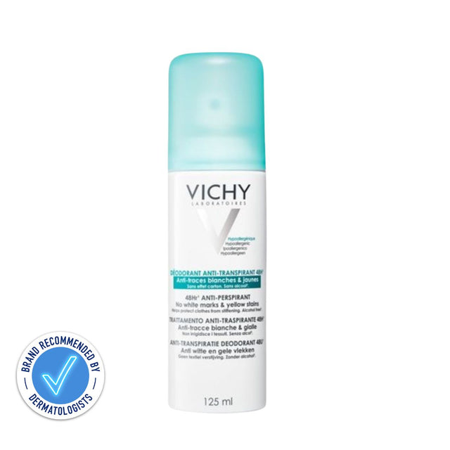 VICHY 48 HR 'No Trace' Aerosol Anti-Perspirant 125ml