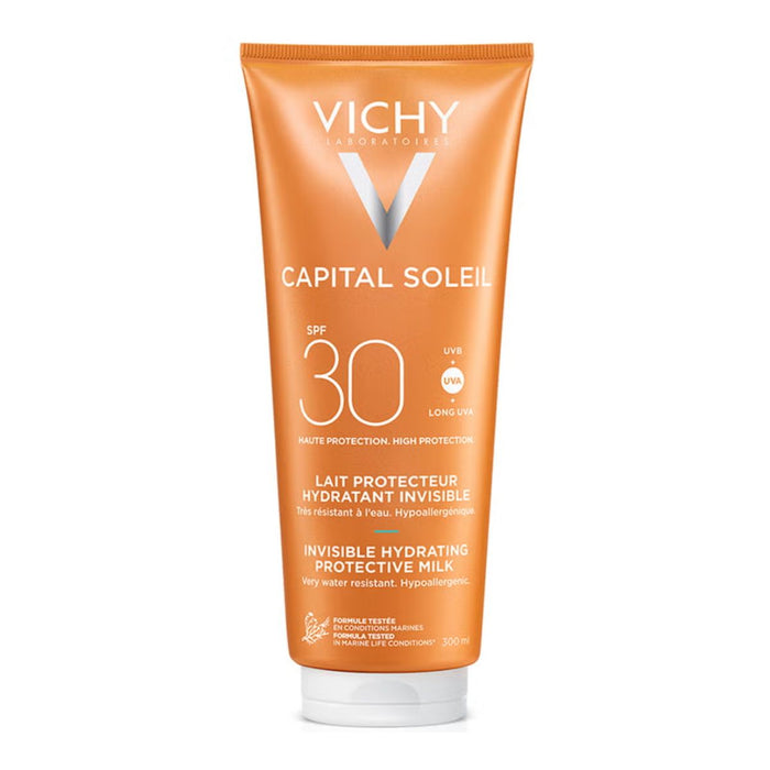 VICHY Capital Soleil Hydrating Fresh Sun Protection Milk SPF30 for Face & Body 300ml