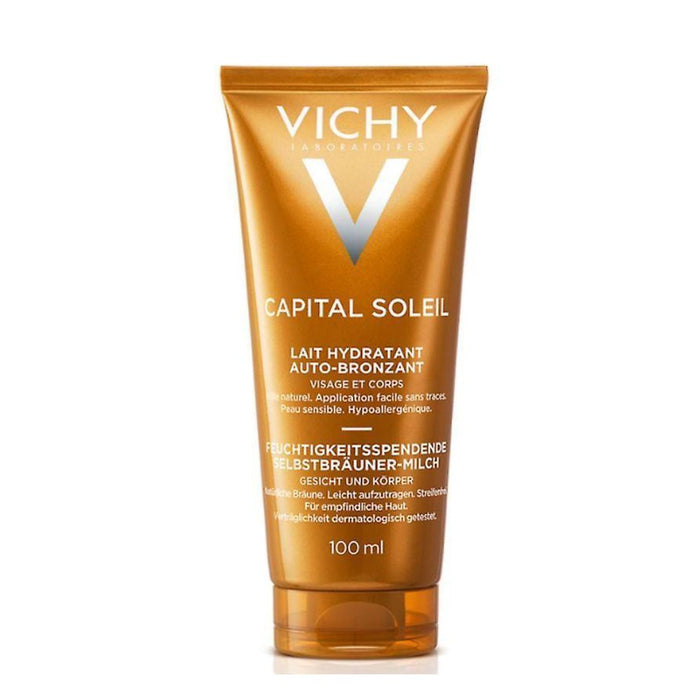 VICHY Capital Soleil Moisturising Self Tan Milk for Face & Body 100ml