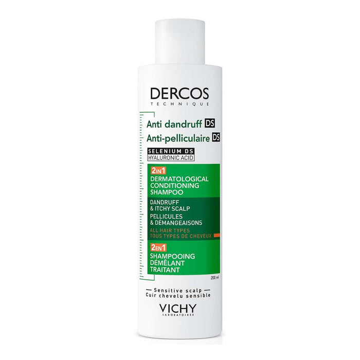 VICHY Dercos Anti-Dandruff 2in1 Dermatological Conditioning Shampoo 200ml