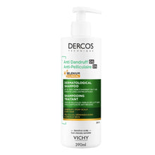 VICHY Dercos Technique Anti-Dandruff Purifying Shampoo for Sensitive, Dry Hair and Scalp 390ml