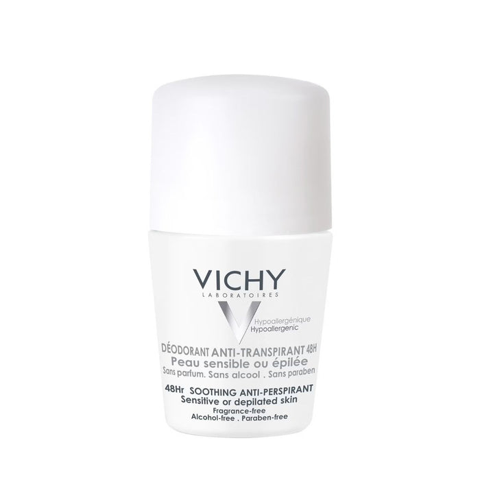 VICHY Homme 48HR Deodorant Roll-On for sensitive skin 50ml