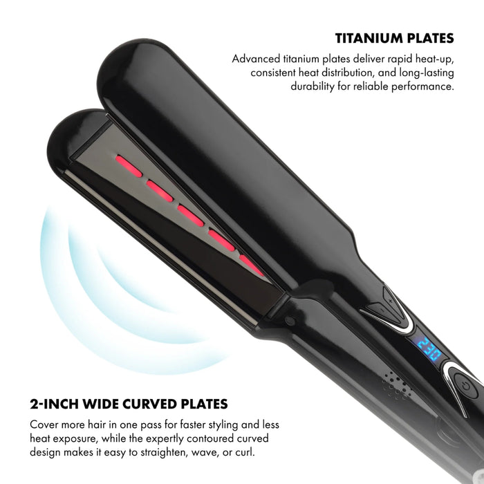 VODUZ 'Smooth Operator' - Infrared Wide Plate Hair Straightener