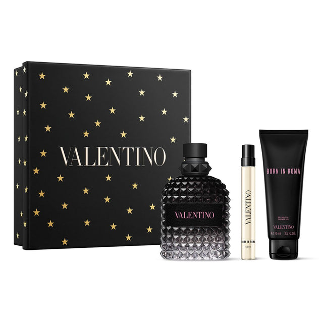 Valentino Born In Roma Uomo 100ml+Shower Gel 75ml+10ml Giftset