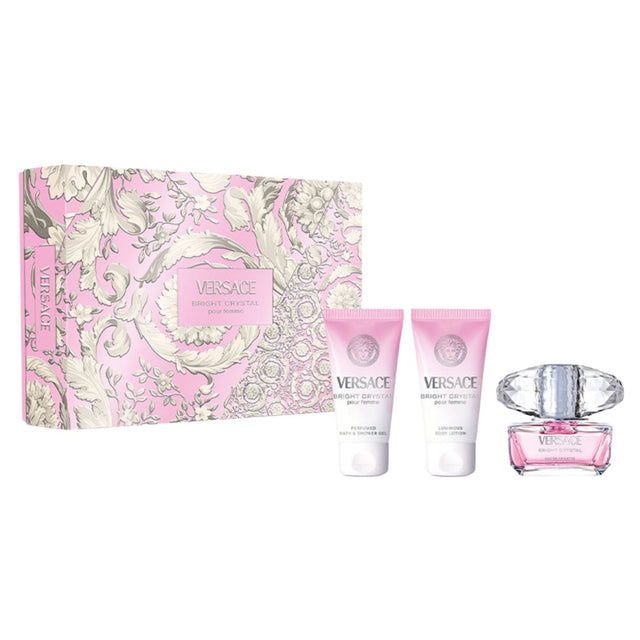 Versace Bright Crystal Eau de Toilette 50ml Giftset