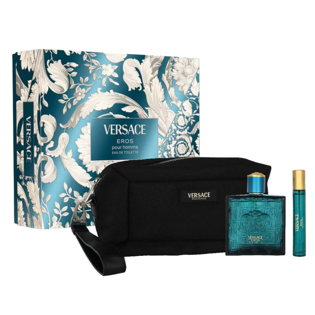 Versace Eros Eau De Toilette 100ml+10ml Set