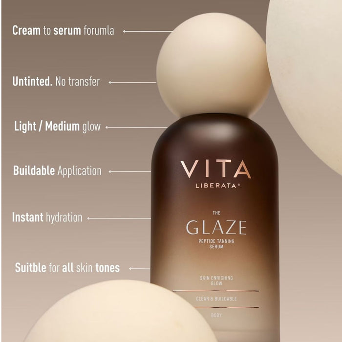 Vita Liberata THE GLAZE, Peptide Tanning Serum