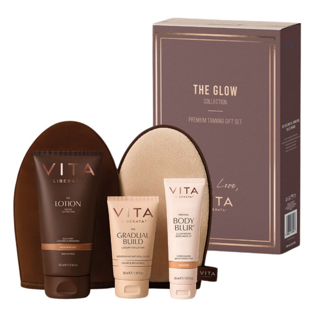 Vita Liberata The Glow Collection Premium Tanning Gift Set - Medium