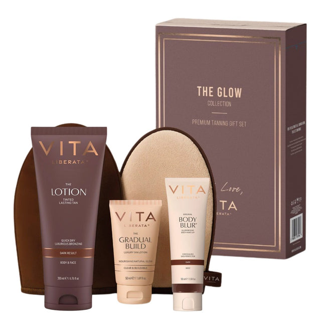 Vita Liberata The Glow Collection Premium Tanning Gift Set - Dark