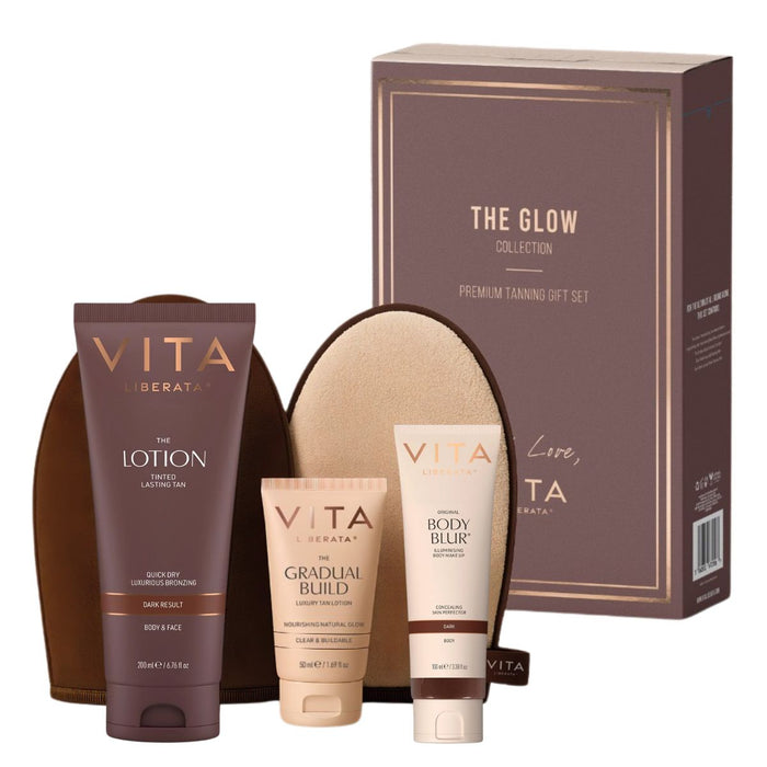 Vita Liberata The Glow Collection Premium Tanning Gift Set - Dark