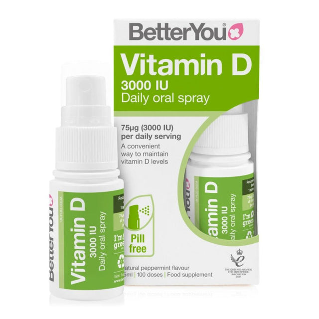 BetterYou D3000 Vitamin D Oral Spray